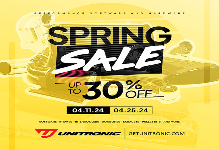 Unitronic Spring Sale