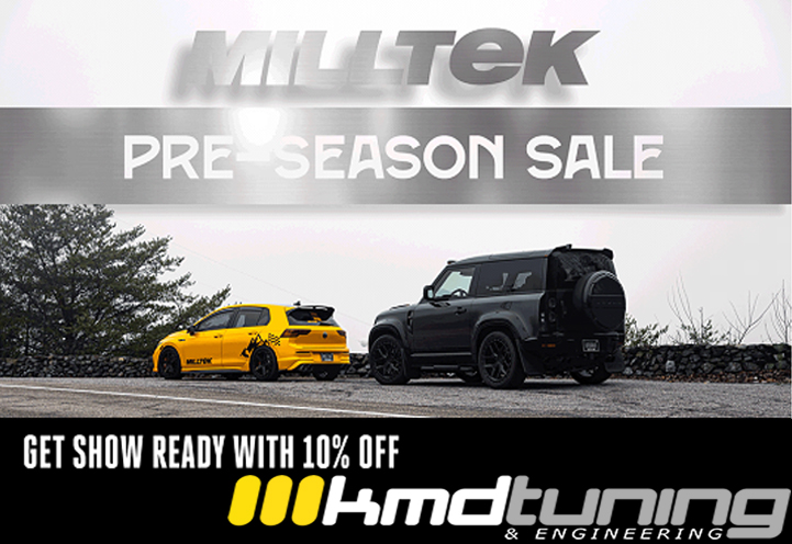 Milltek Pre-Season Sale