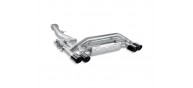 Akrapovic Slip-On Titanium Exhaust System Titanium Tips