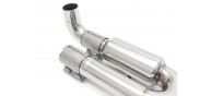 Fabspeed Center Muffler Bypass X-Pipe 991.2