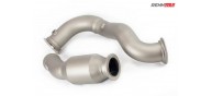 RENNtech Downpipes w/200 Cell Sport Cats