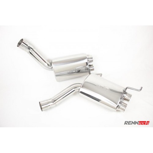 RENNtech Stainless Steel Sport Mufflers