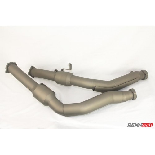 RENNtech Downpipes w/ Sport Catalytics G63