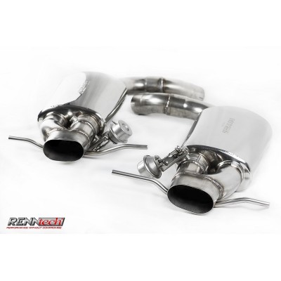 RENNtech Sport Mufflers w/Valves