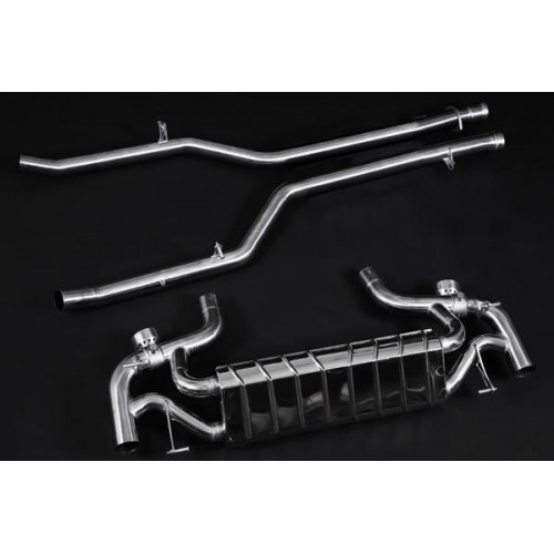 RENNtech Stainless Steel Valved Sport Exhaust System SLS