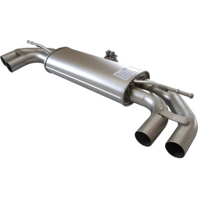 Remus Resonated Axle Back Exhaust for MK7