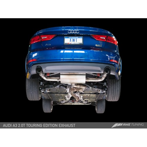 AWE Tuning Touring Edition Exhaust - Dual Outlet