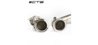 CTS Turbo 3" Stainless Steel High-Flow Cats S55 F80/F82/F87 M3/M4/M2 Competition