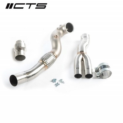 CTS Turbo 8V/8Y RS3 and 8S TTRS 2.5T EVO 3.5" Single High-Flow Cat