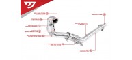 Unitronic Downpipe for 1.4TSI