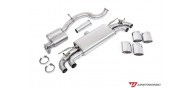 Unitronic Cat Back Exhaust System - Oval Tips