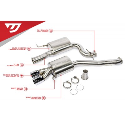 Unitronic Cat-Back Exhaust System for Jetta GLI